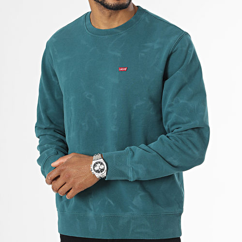 Sweat Crewneck 35909 Bleu Pétrole