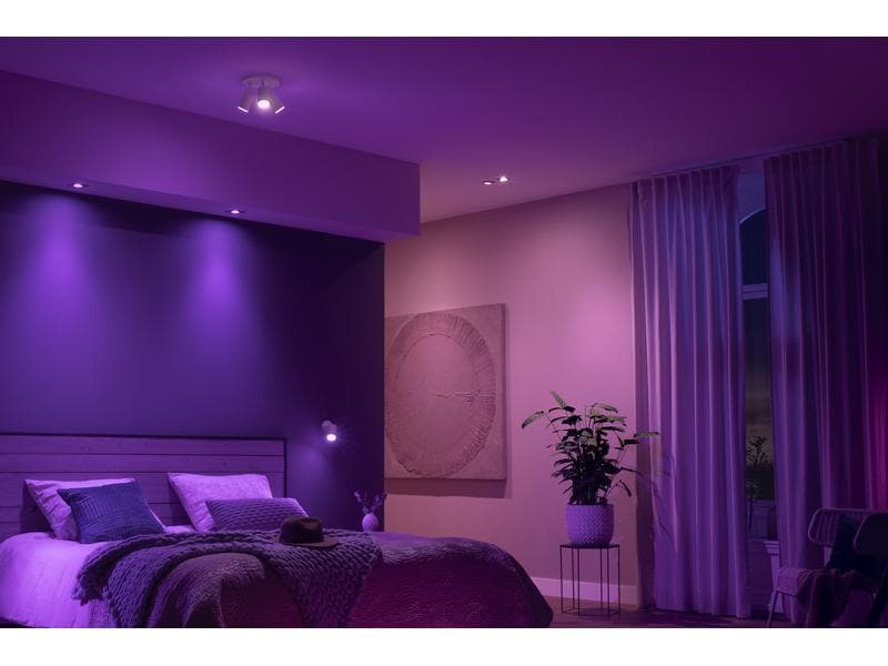 Philips Hue White & Color Ambiance Argenta 3er-Spot Weiss Licht in allen Farben