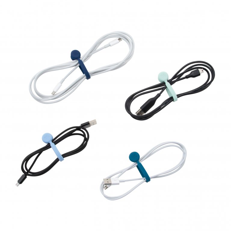 Bluelounge MagWrap Small Silicon Cable Holder Set