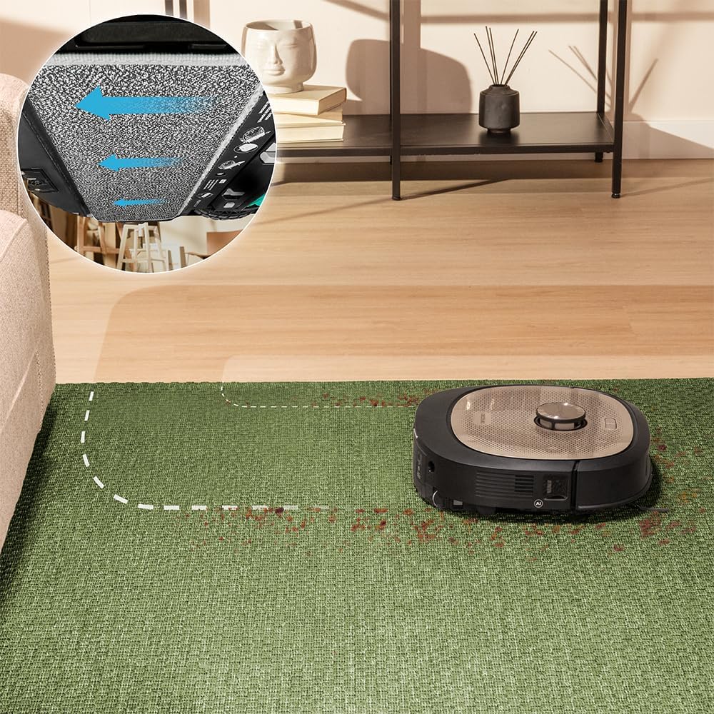 Cecotec Saugroboter und Wischroboter mit Selbstentleerungsstation, KI und Laser Conga Z100 X-Treme. Lasernavigation und Künstliche Intelligenz, 20000Pa, Professionelles Wischen, XXL Bimaterial-Mopp