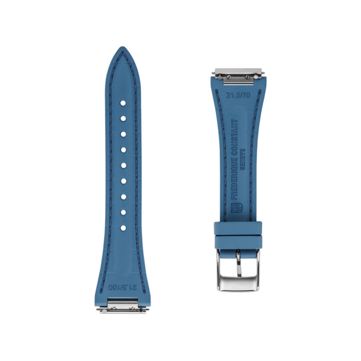 Montre Frédérique Constant femme automatique acier et caoutchouc