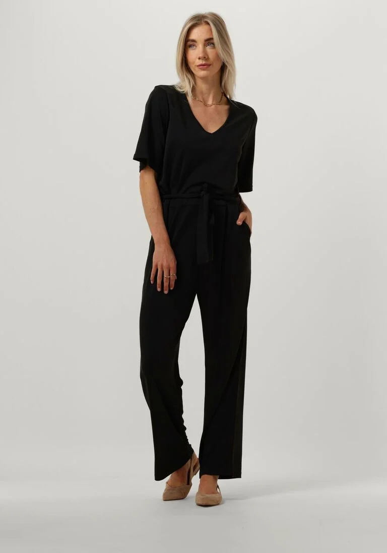 MINUS zwarte minus jumpsuit giselle short sleeve jumpsuit 2