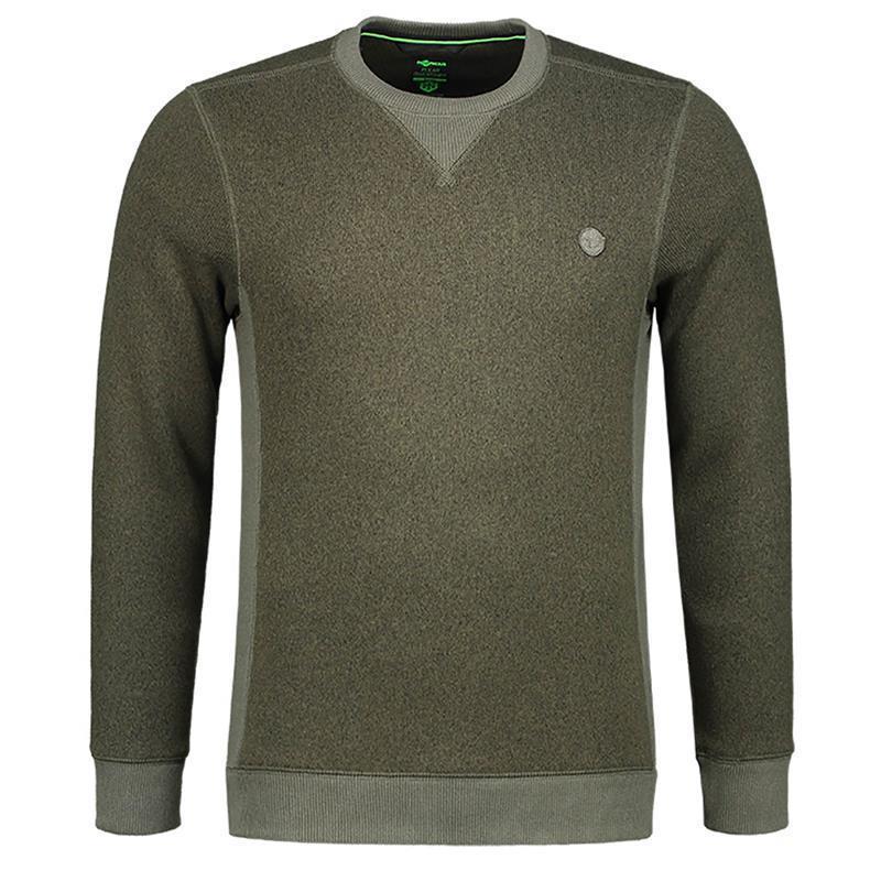 Sweat Homme Korda Kore Crew Neck Jumper - Kaki