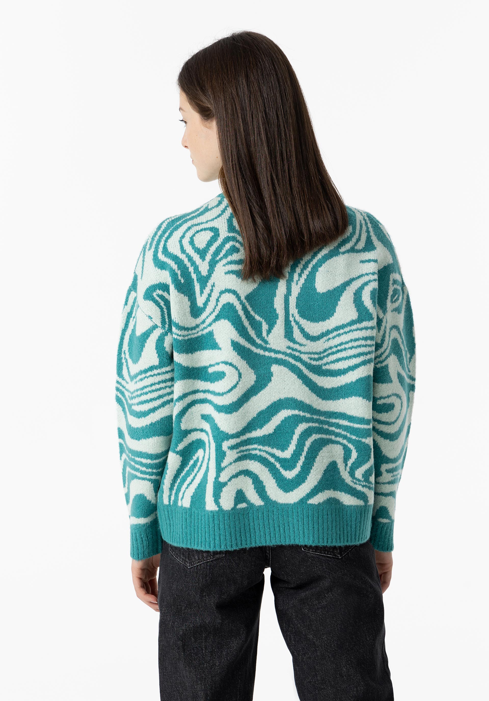 Camisola de Malha Estampada