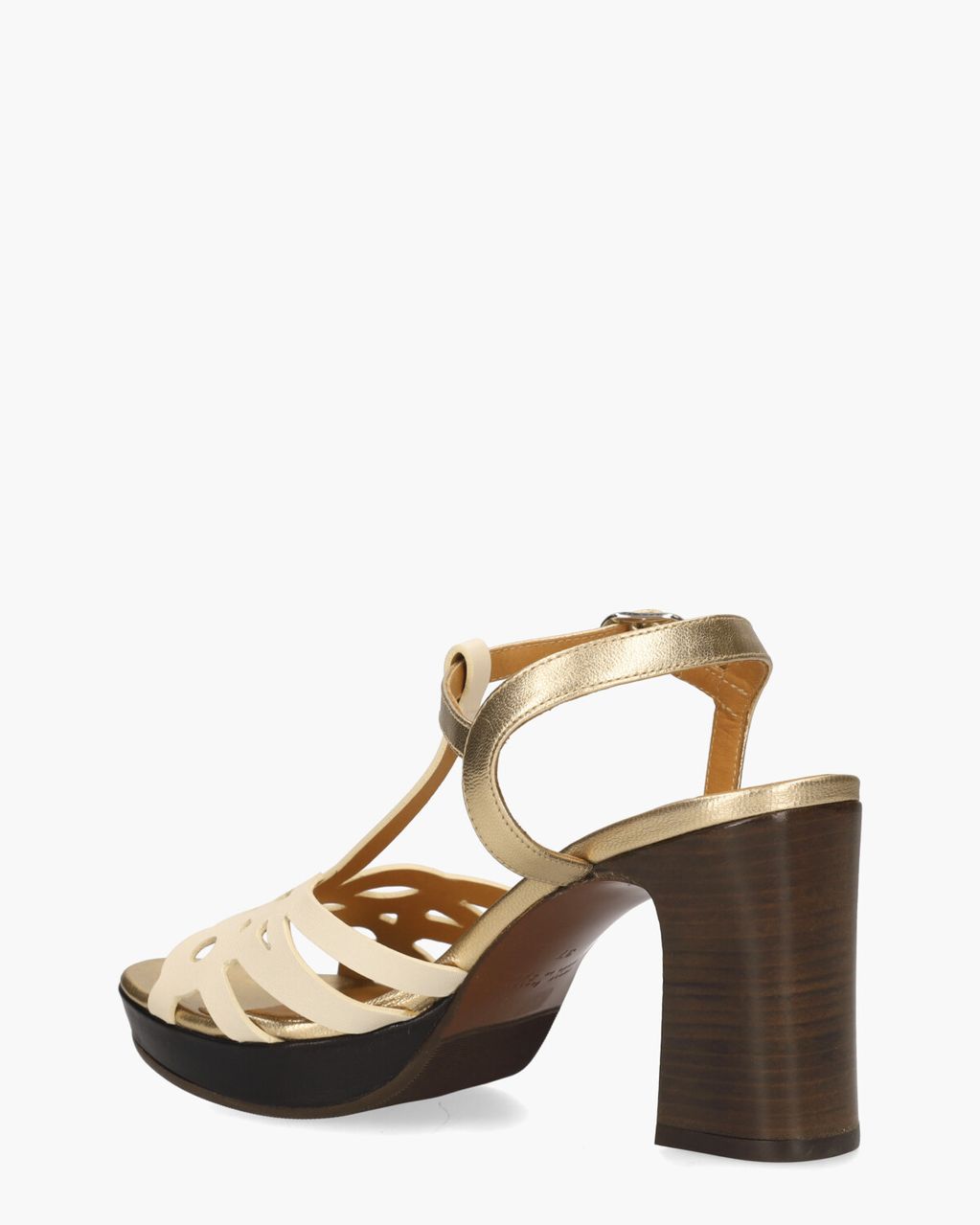 Chie Mihara Karik Off-White/Goud Damespumps