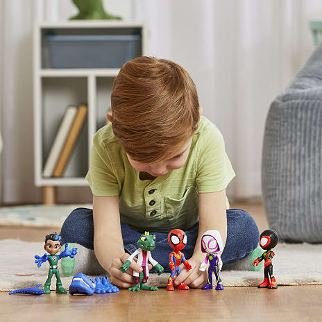 Disney spidey and friends helte og fireben sæt