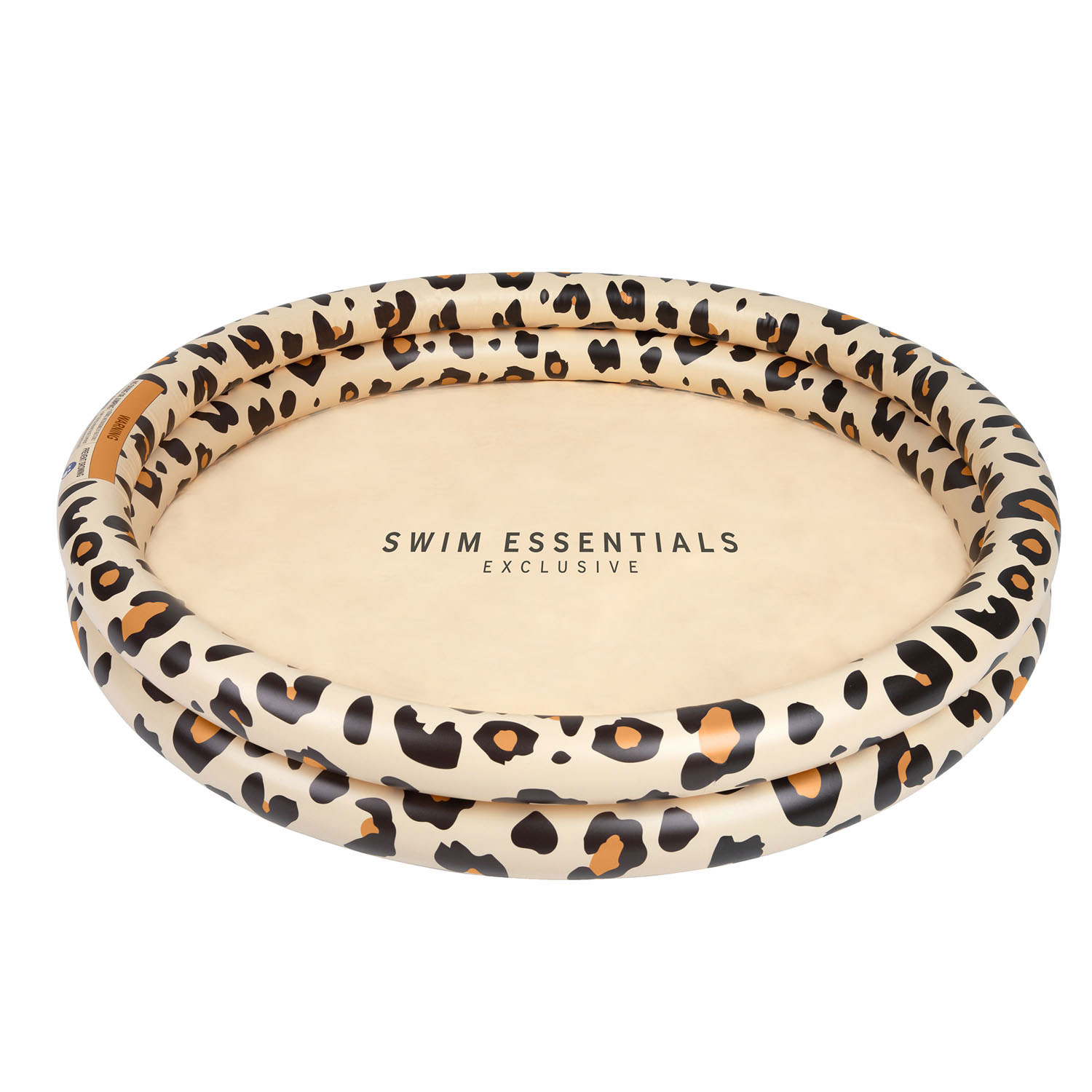 Swim Essentials Baby Zwembad Panterprint Beige, 100cm