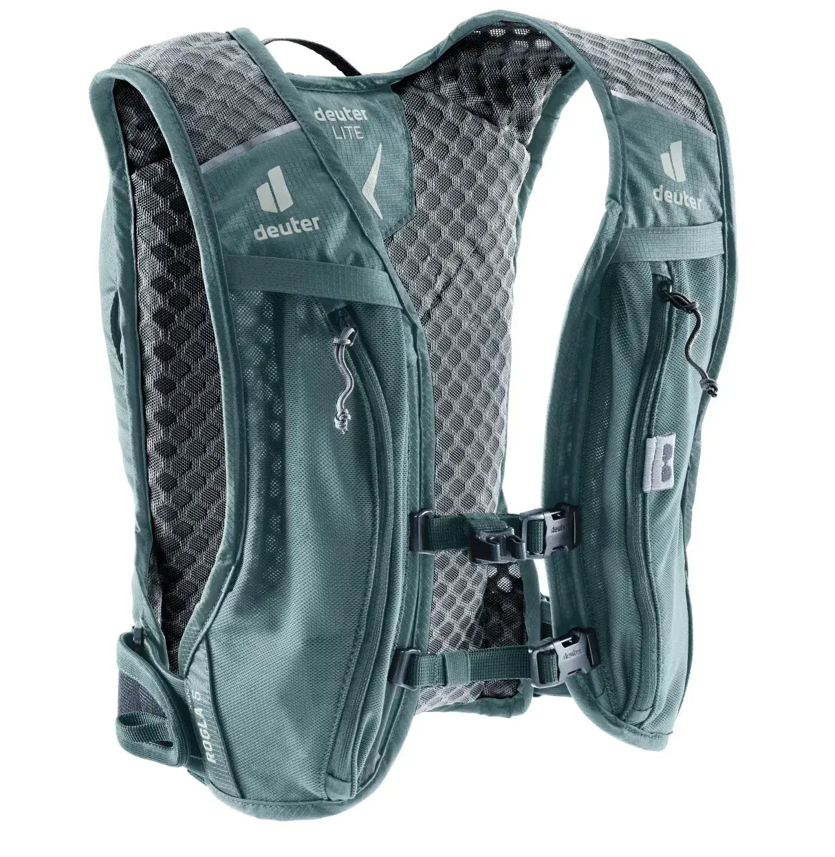 Deuter Rogla 5 Fietsrugzak Grijs/Blauw