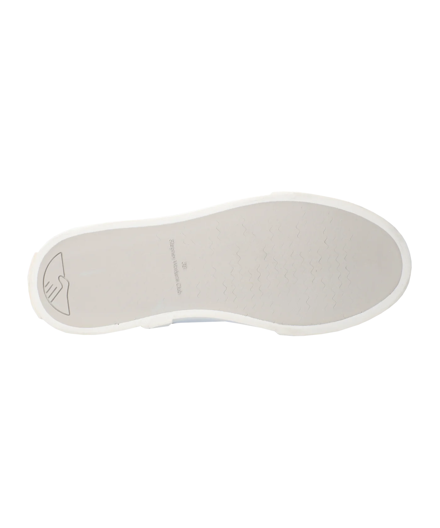 Stepney Dellow Trophy Crack Leather Damen Weiss
