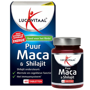 Lucovitaal Puur Maca & Shilajit Tabletten 60TB