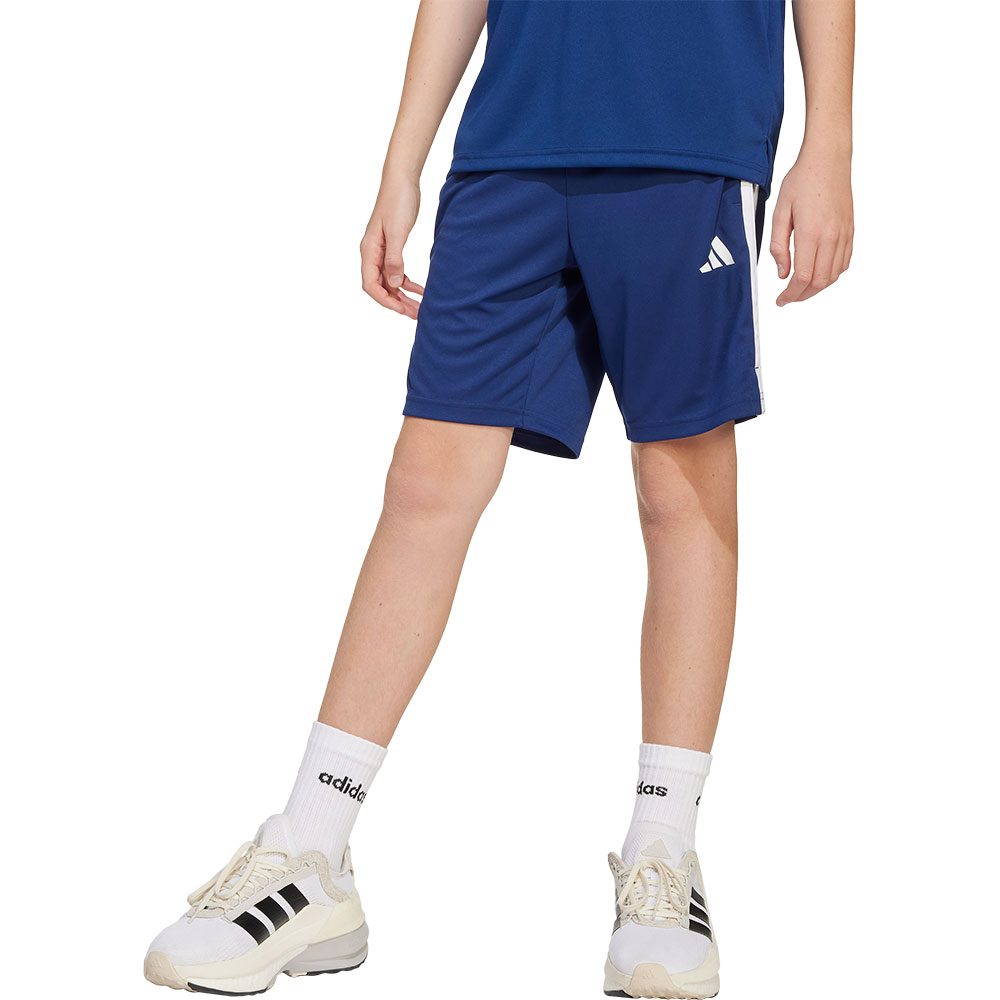 adidas Train Essentials 3-Streifen Shorts Kinder dark blue