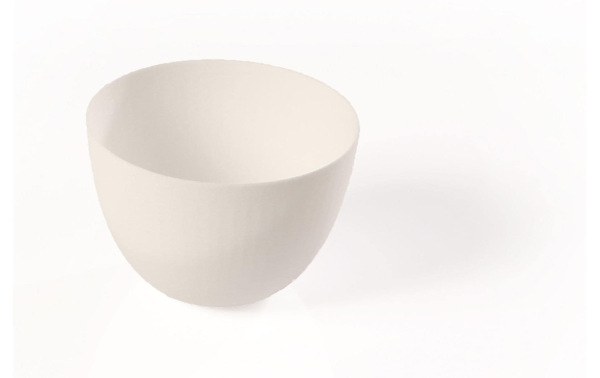 Einweg-Schüssel Bagastro 10 cm, 20 Stück, WeissNachhaltige Einwegschale