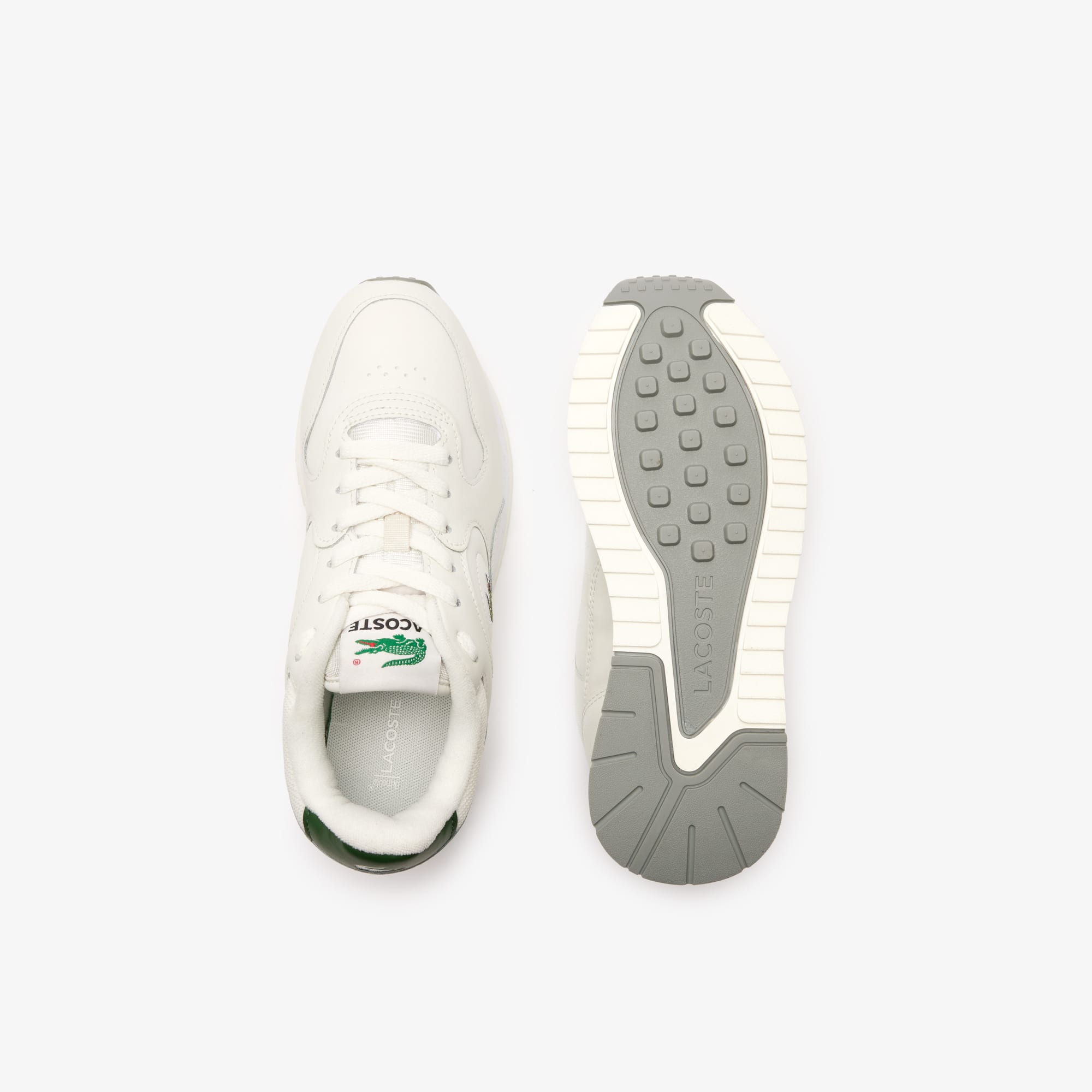 Sneakers Linetrack femme en cuir Sneakers - Blanc - Lacoste - Femme