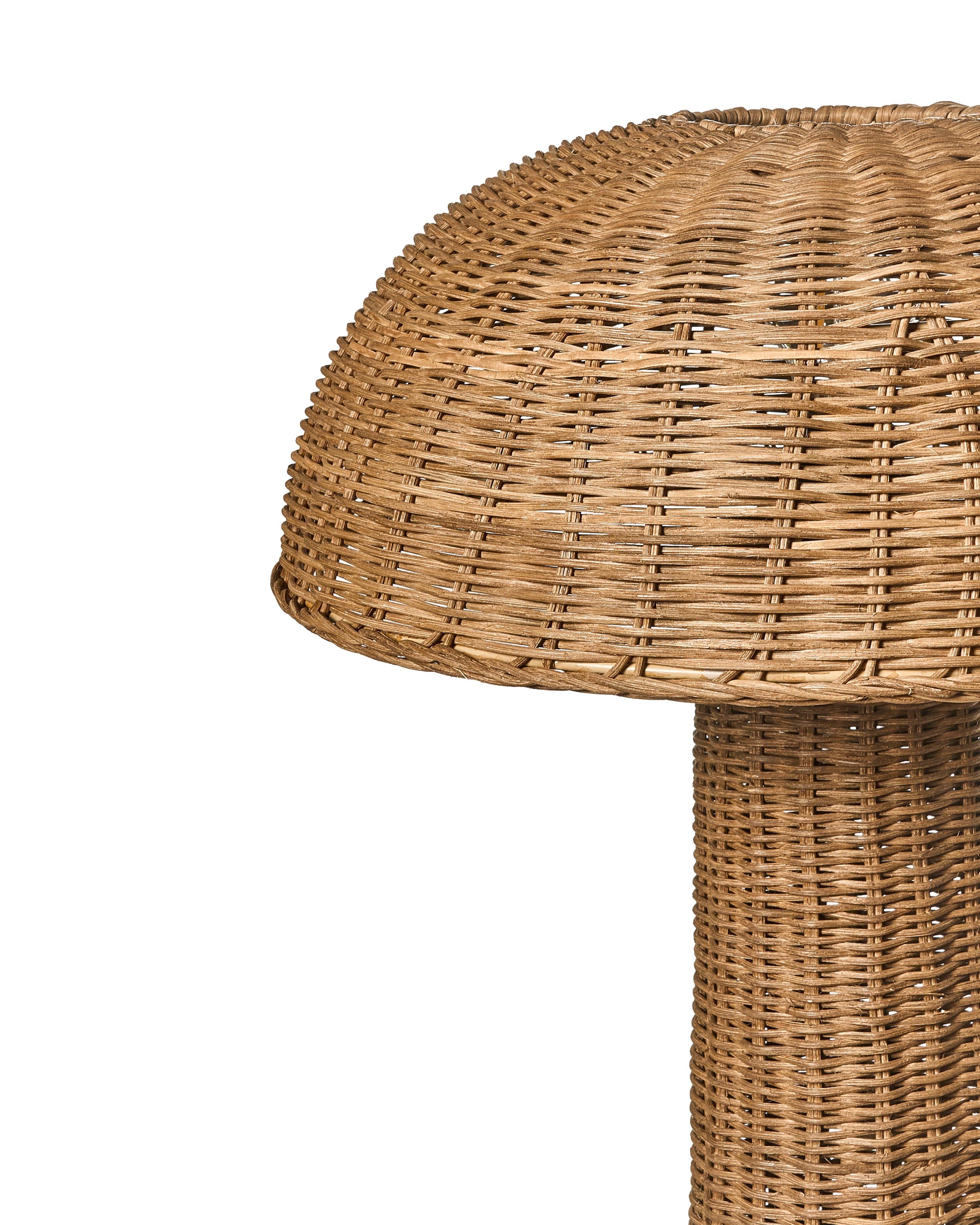 Staande lamp ALERO Rotan Natuurlijk