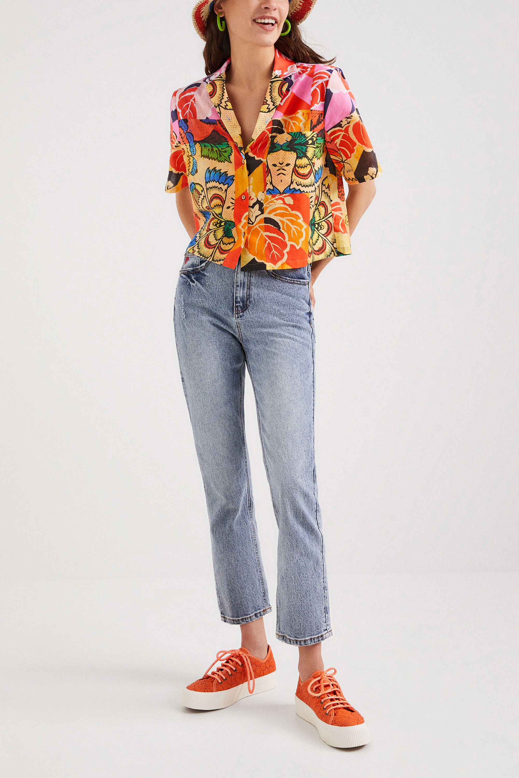 Chemise tropicale M. Christian Lacroix