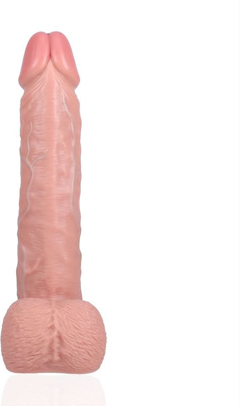 Extra Large Straight with Balls 35,5 cm - Beige
