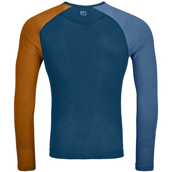 T-shirt thermique ORTOVOX 120 COMP LIGHT LONG SLEEVE M PETROL BLUE
