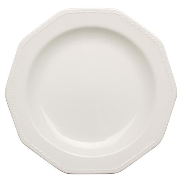 Flat tallerken Churchill Artic White Hvit Keramikk Astiat Ø 27 cm (6 enheter)