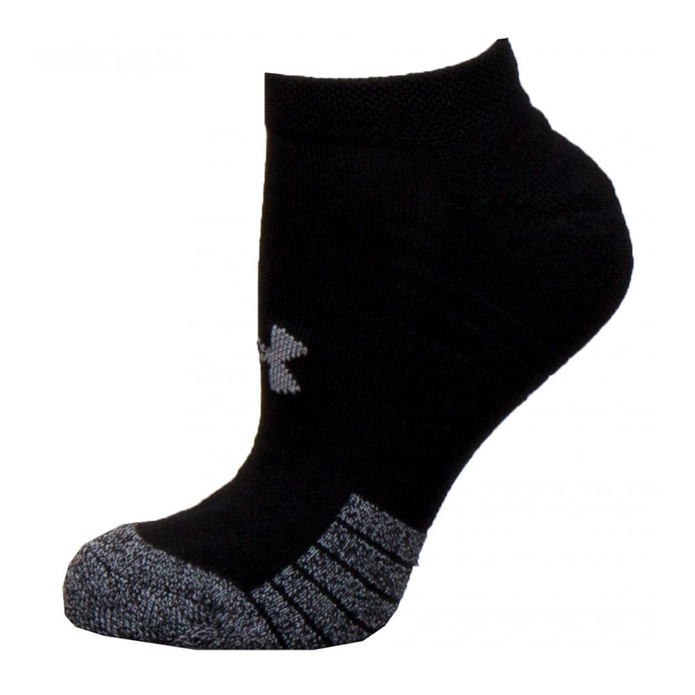 Under Armour HEATGEAR NO SHOW - Chaussettes x3 noir