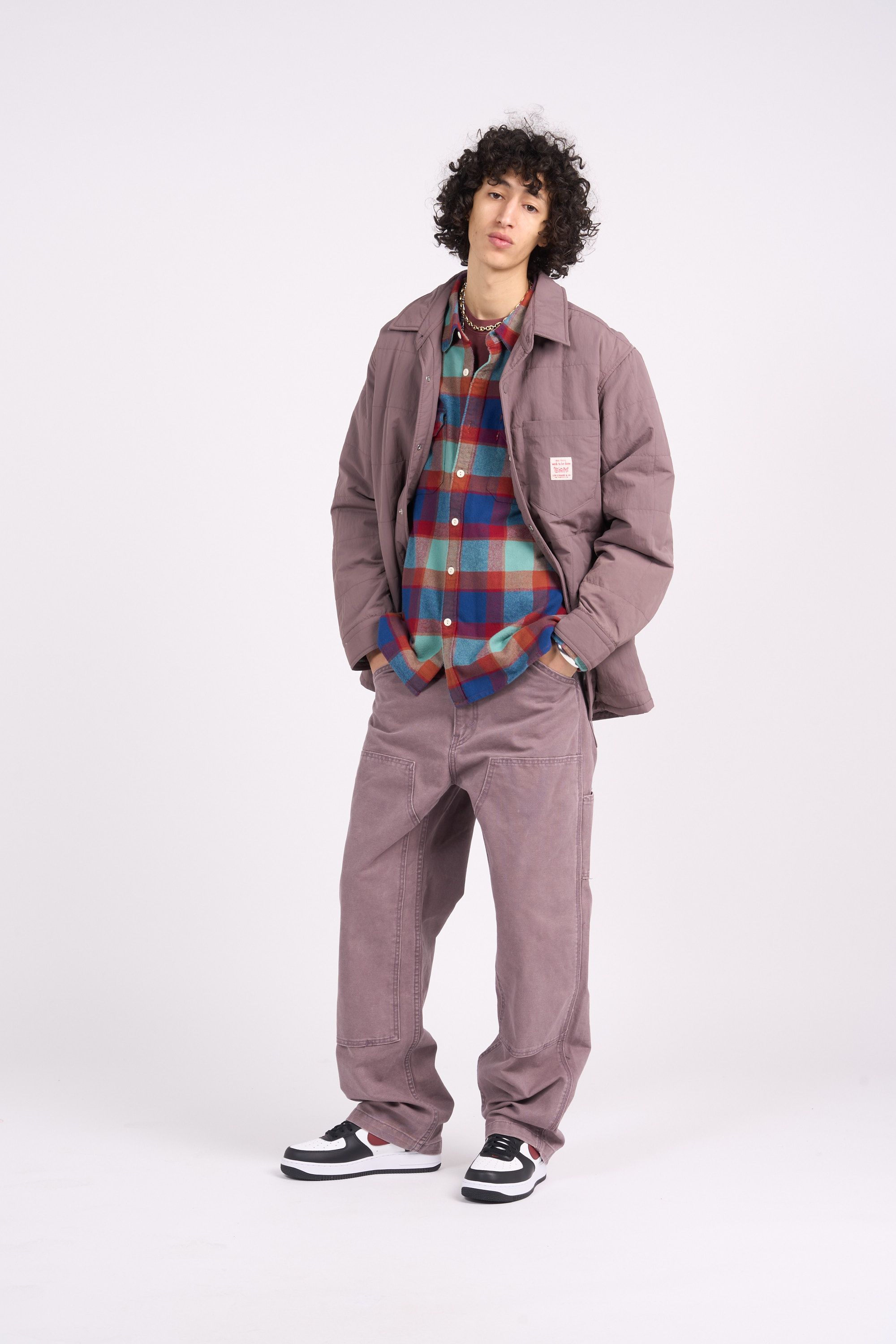 LEVI'S Veste BRONSON OVERSHIRT Marron