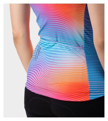 Maillot Sans Manches Femme Alé Onda Rose Multicouleur