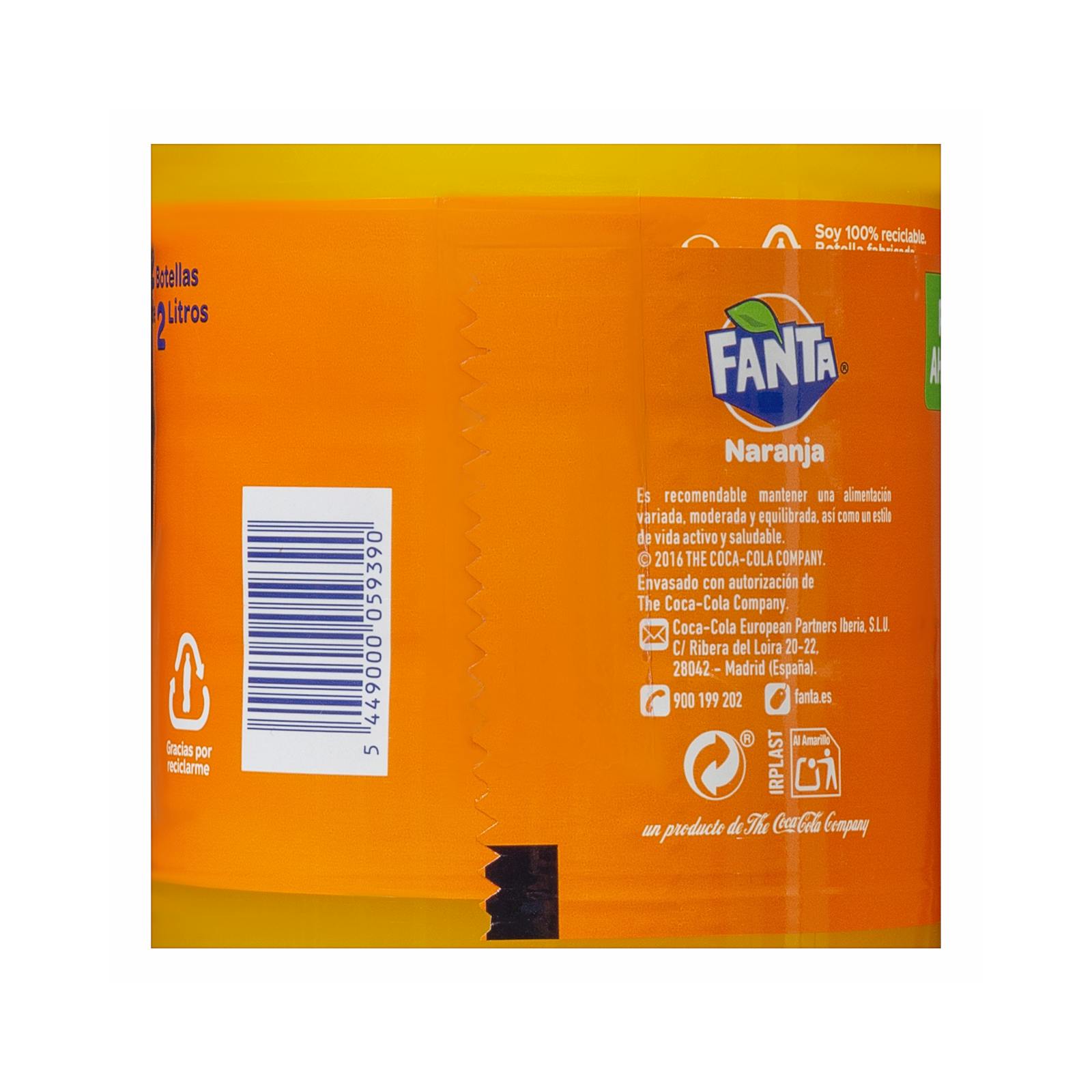 Boisson gazeuse Fanta à l'orange
