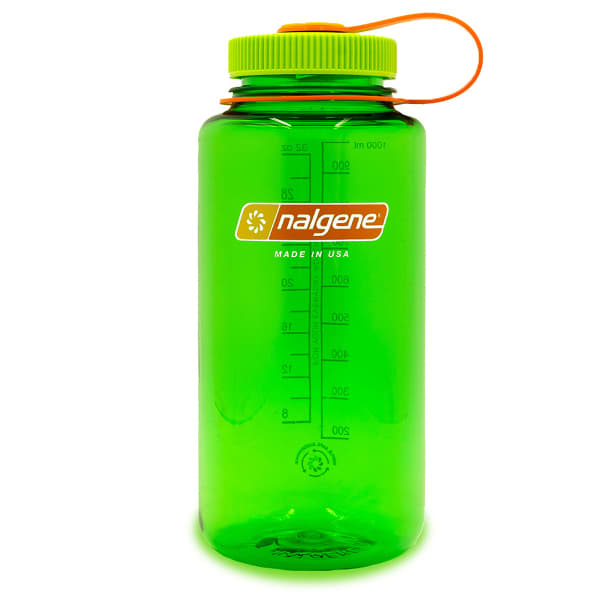 Gourde NALGENE BOUTEILLE GRDE OUVERTURE SUSTAIN 1L MELON BALL SUS