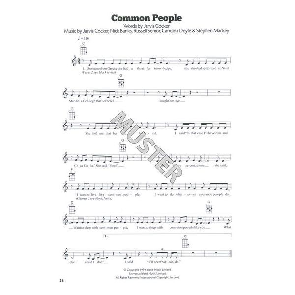 Hal Leonard 101 Hits For Ukulele