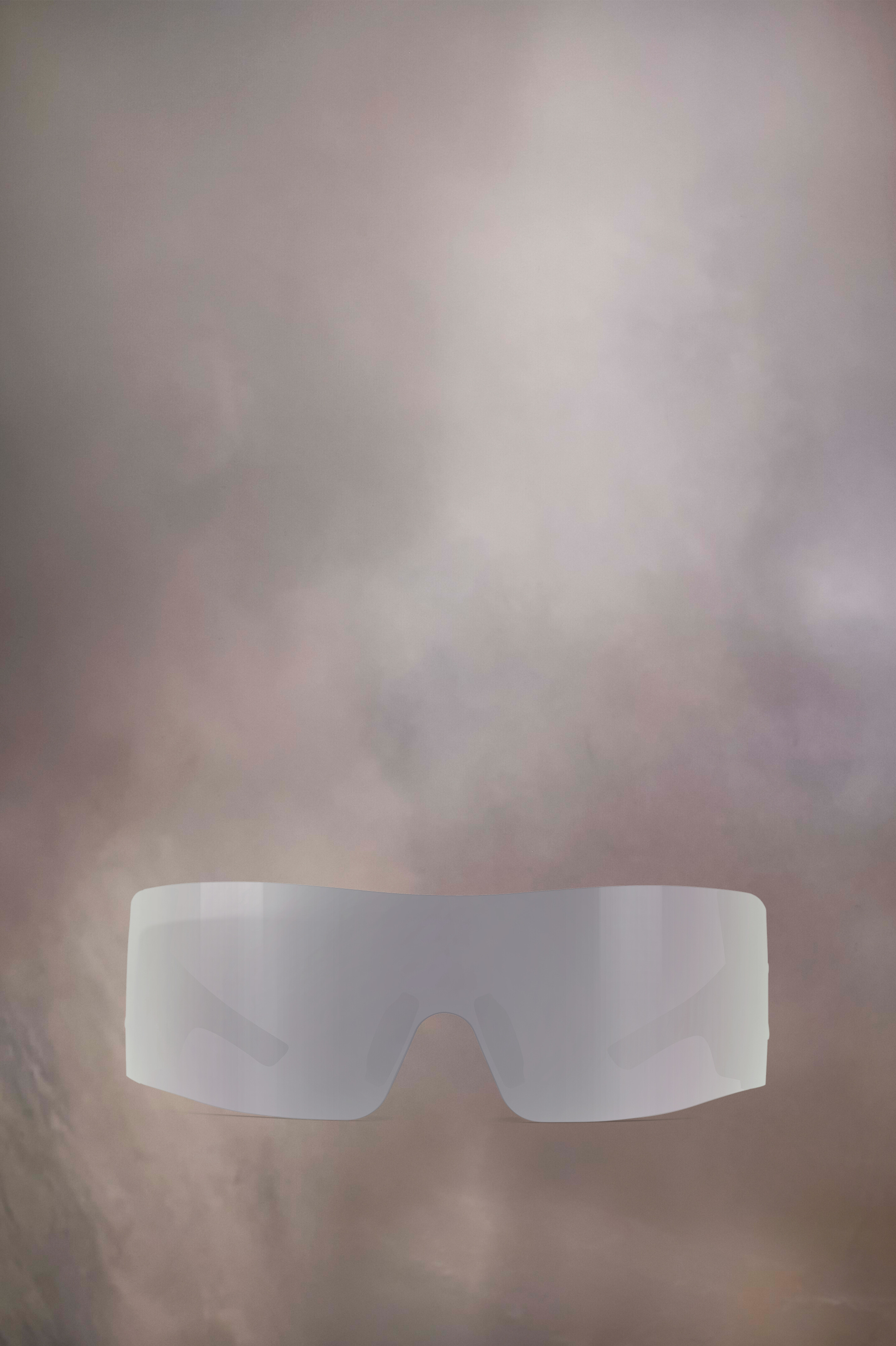 Lunettes de soleil à visière argentées x Gentle Monster​