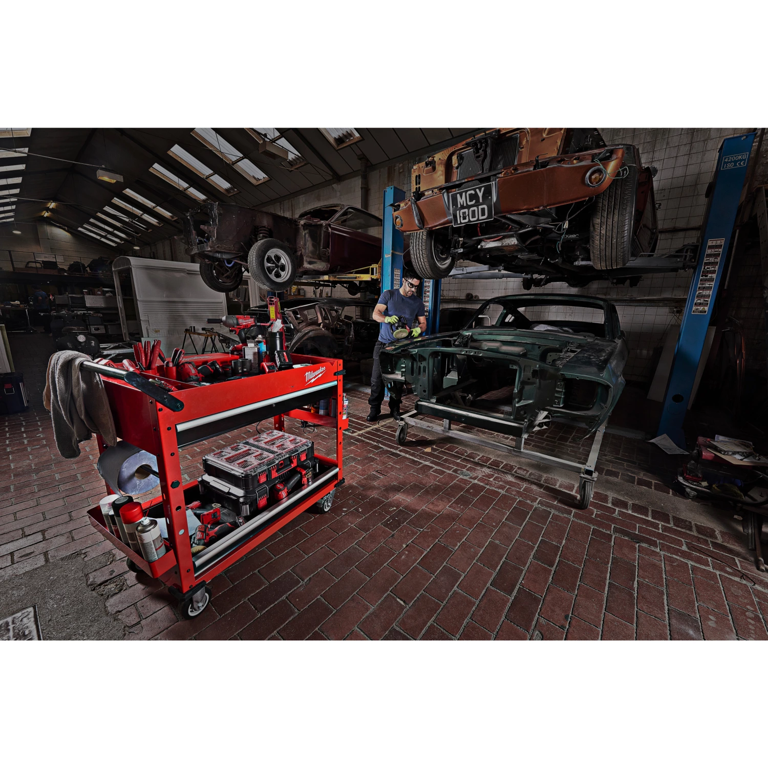 Milwaukee 4932478856 Stalen gereedschapswagen - 40˝ / 102 cm