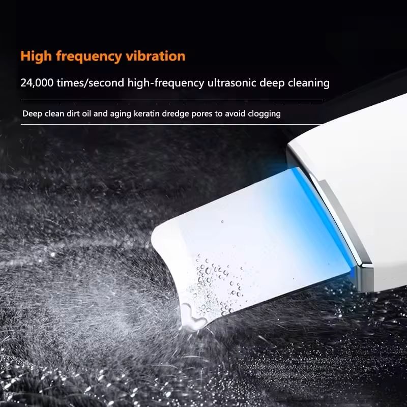 Beautyronics - USB oplaadbare huidscrubber gezichtsspatel