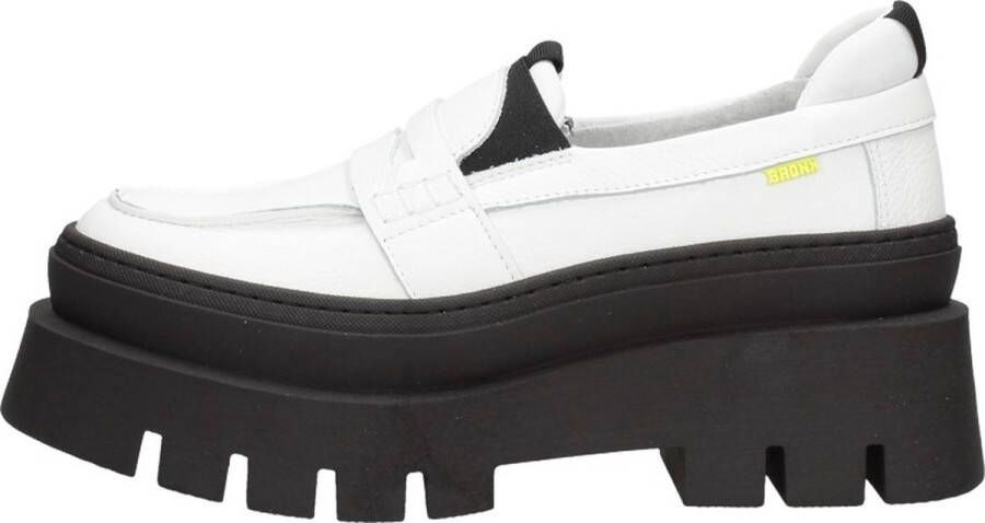 Bronx Witte Loafers Evi ann 66433