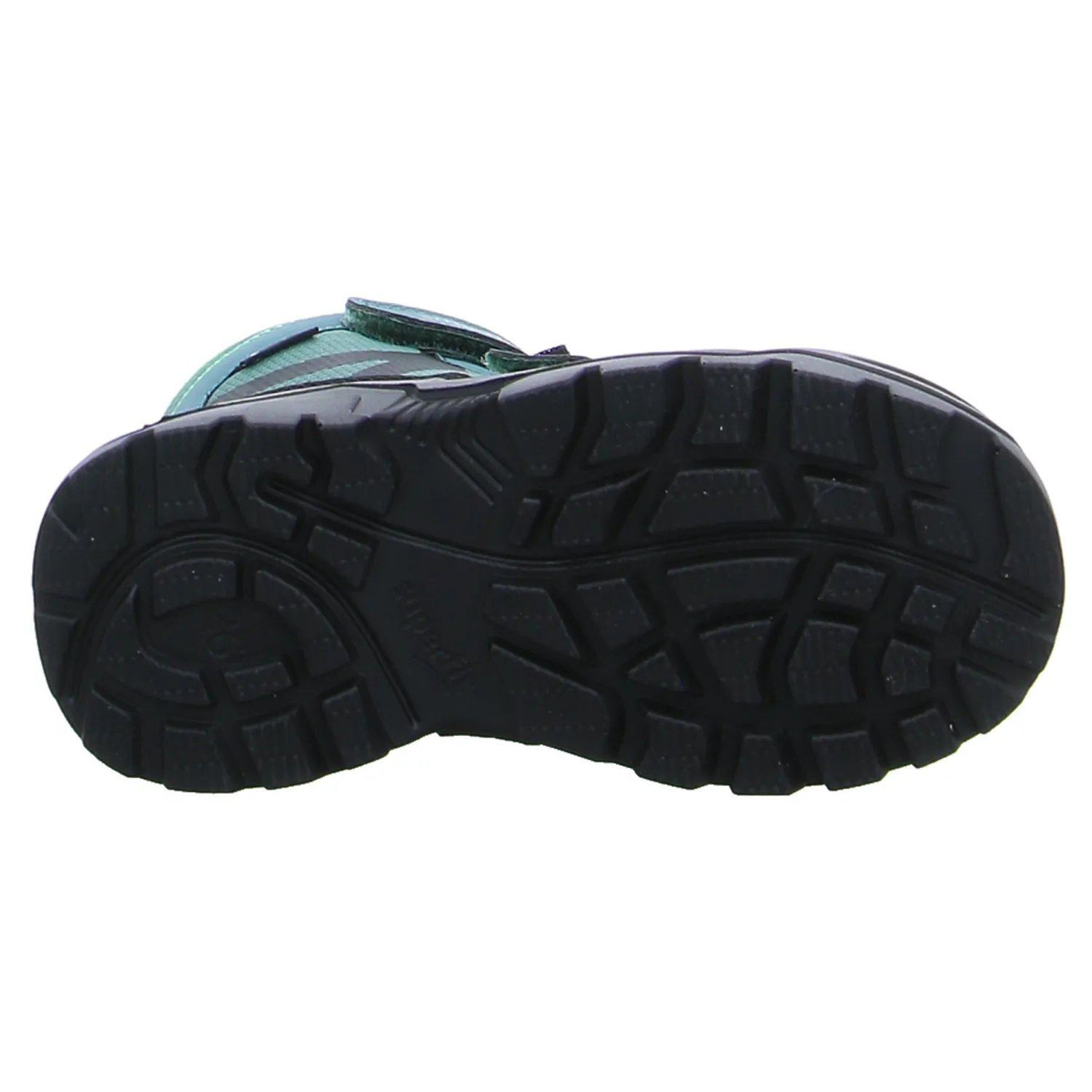 SUPERFIT Kleinkinder-Snowboot  Membran Grün Textil  Winterstiefel Unisex