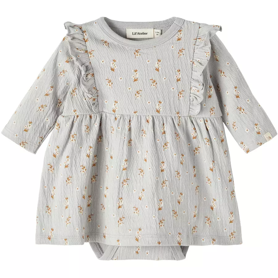 Lil'Atelier Bodykleid Nbfdida Harbor Mist
