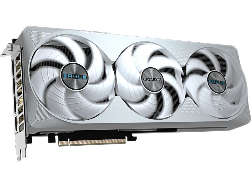 Gigabyte Grafikkarte GeForce RTX 5070 Ti EAGLE OC ICE SFF 1 Gaming Grafikkarte mit 16 GB GDDR7 Speicher