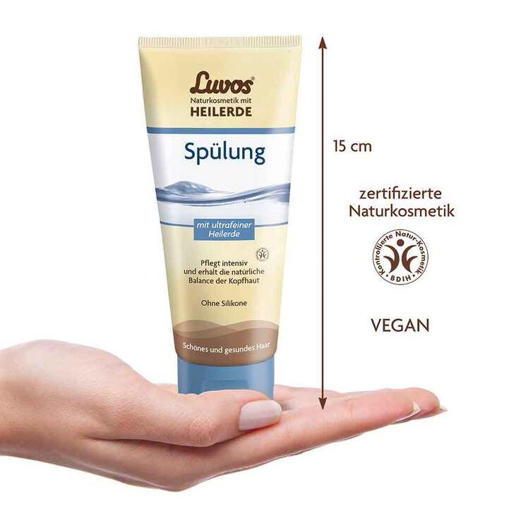 Luvos Naturkosmetik mit Heilerde Spülung, 200 ml