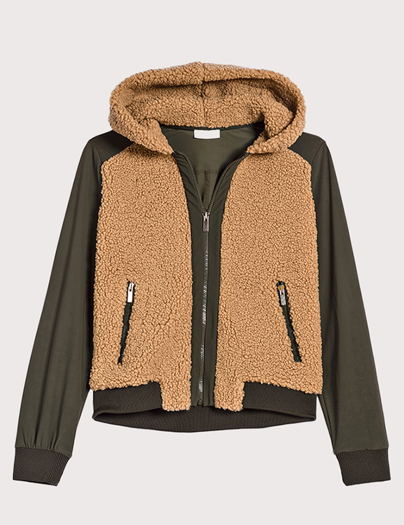 HBT WINTER GARDEN | TOM HOOD VESTE KAKI