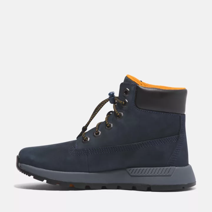 6-inch Boot Killington Trekker à fermeture pour enfant en bleu marine