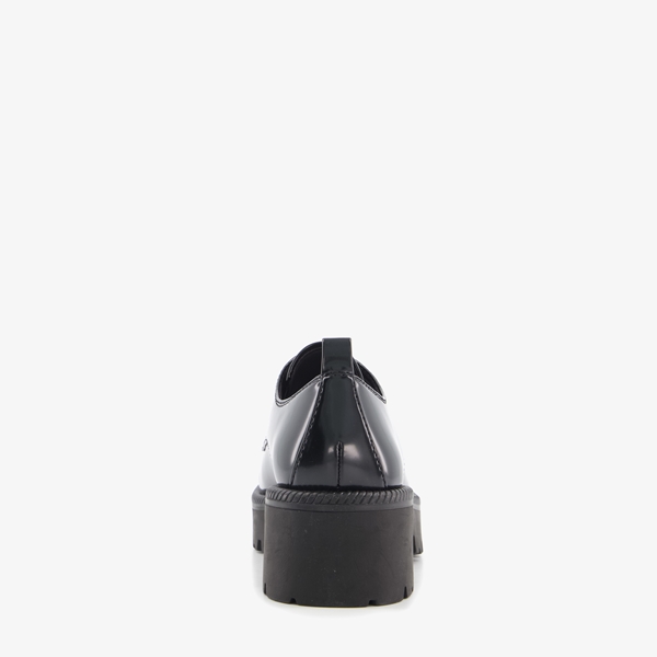 Tamaris dames lak veterschoenen zwart