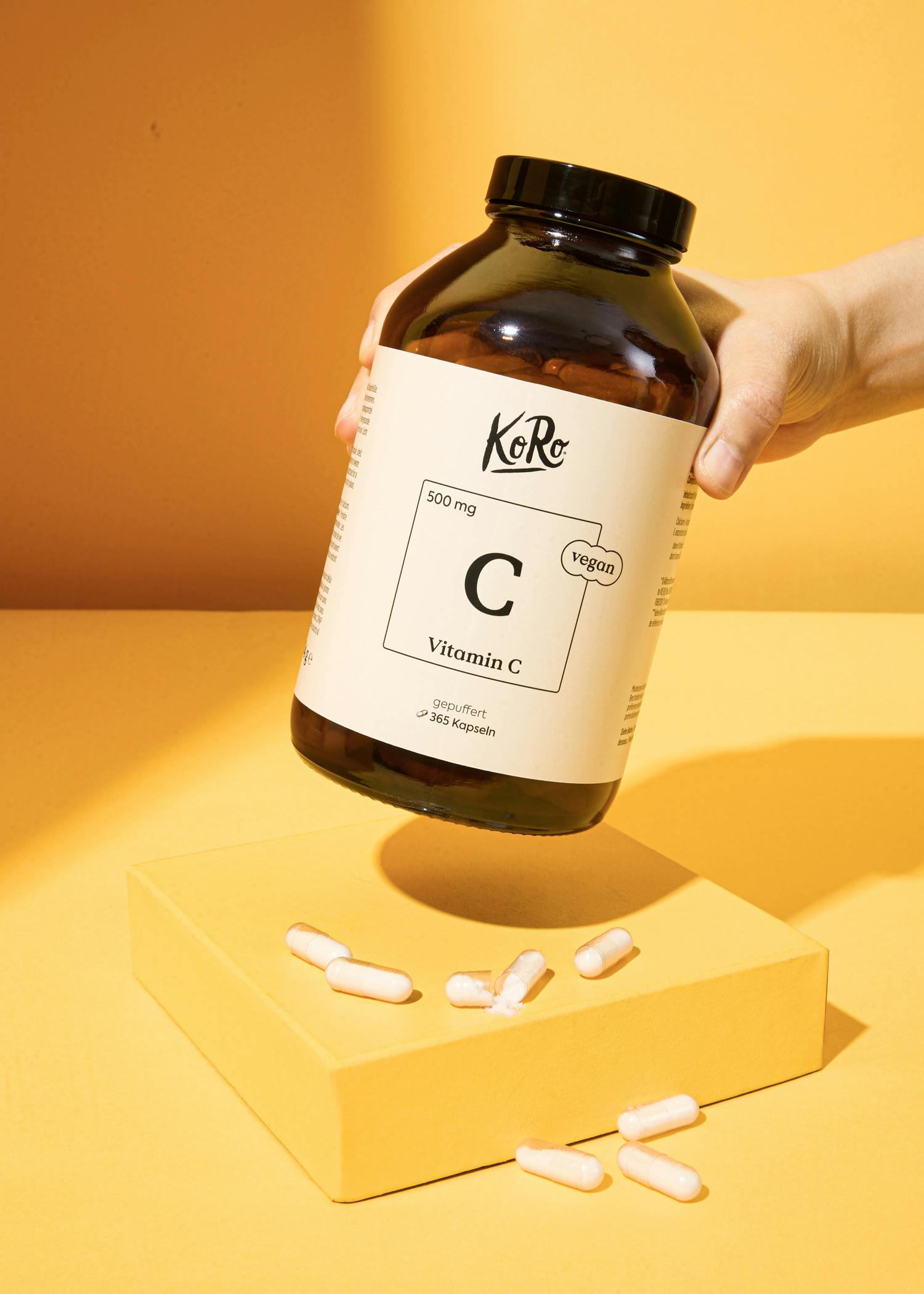 Gepuffertes Vitamin C Kapseln 365 Stück