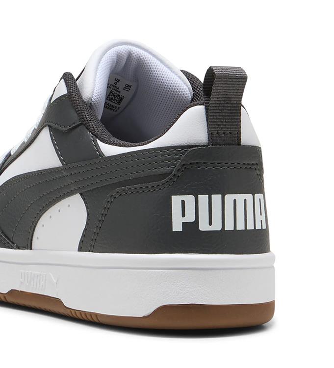 PUMA REBOUND V6 LO JR 393833 PUMA-WHITE-DUSKY-GRAY-GUM