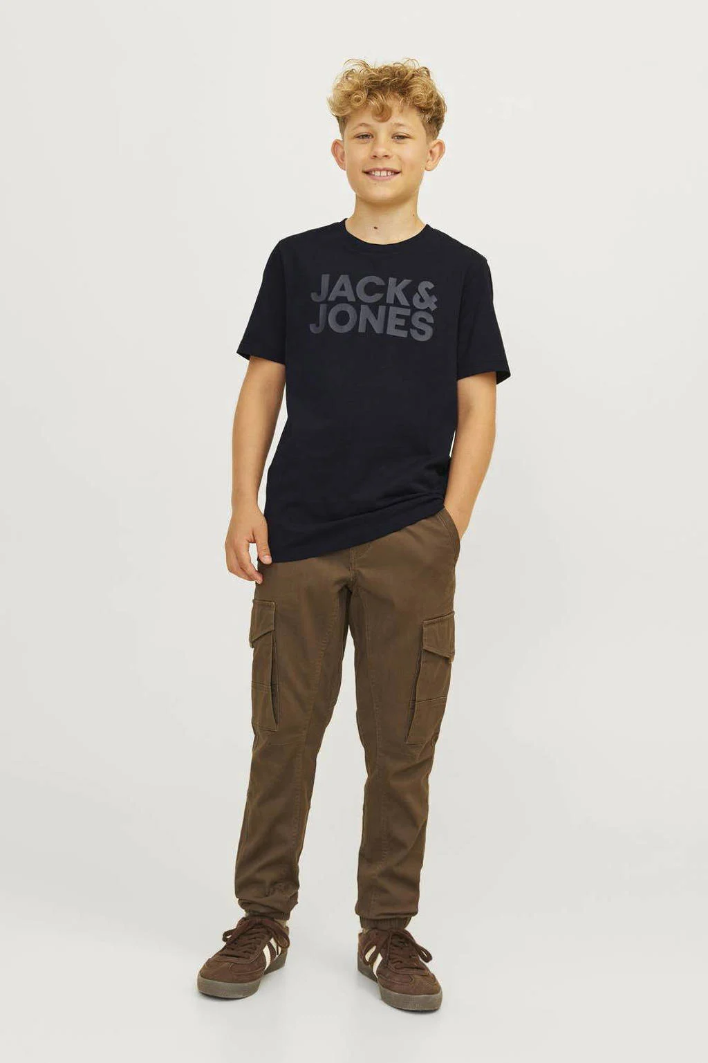 JACK & JONES T-shirt JJECORP met tekst