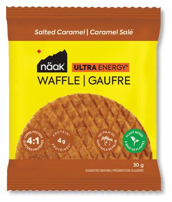 Gaufre Näak Ultra Energy Caramel salé - 30g