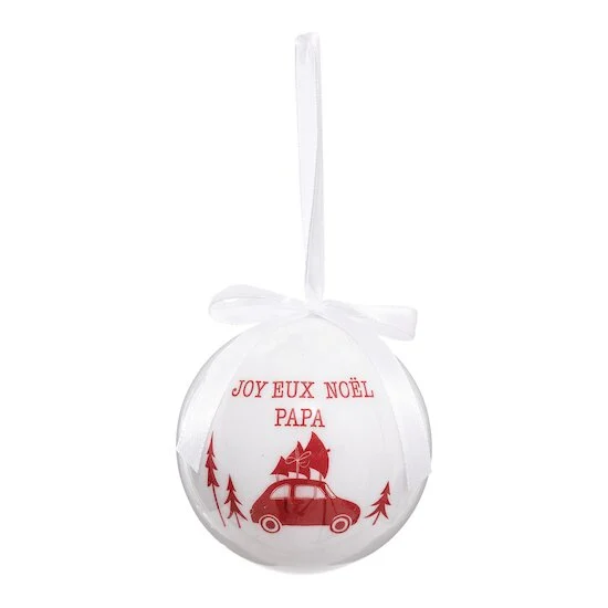 Boule de Noël   Joyeux Noël Papa Maman        de               Atmosphera