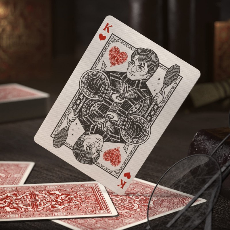 Cartes Bicycle - Harry Potter - Gryffondor