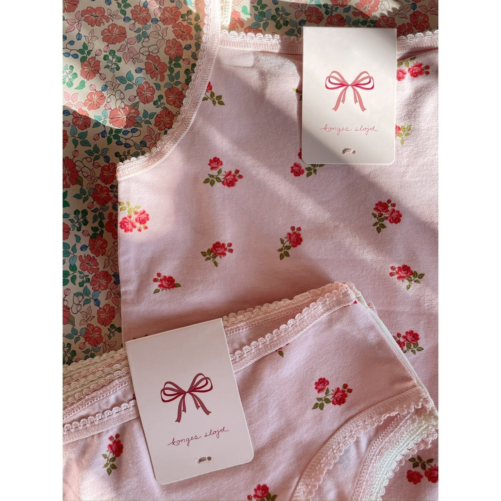 Køb Konges Sløjd Bella Rosita/Rosa Pink Basic 2 Pak Strop Top GOTS