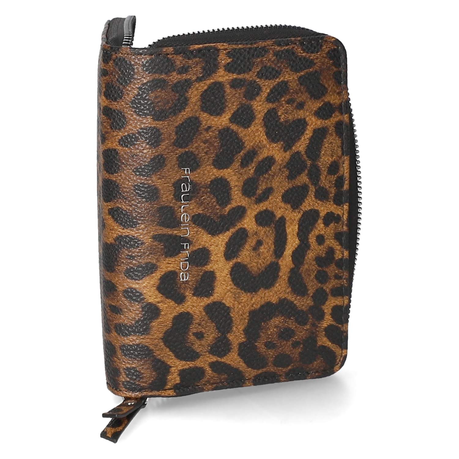 Fräulein Frida Geldbörse - black/cognac
