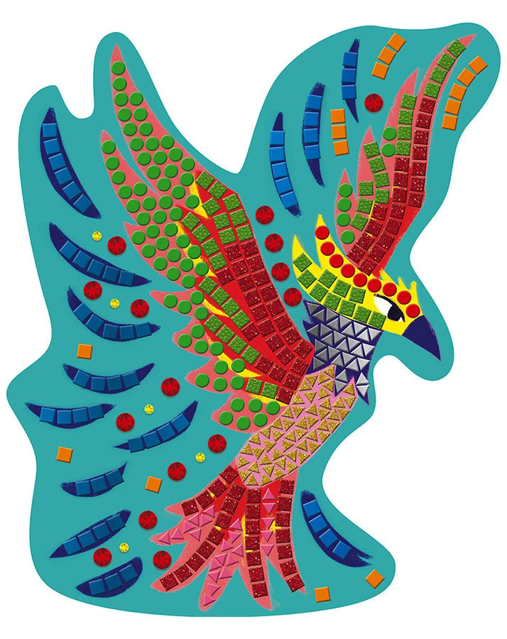 Mosaikkarten PHANTASIE-KREATUREN 8er-Set