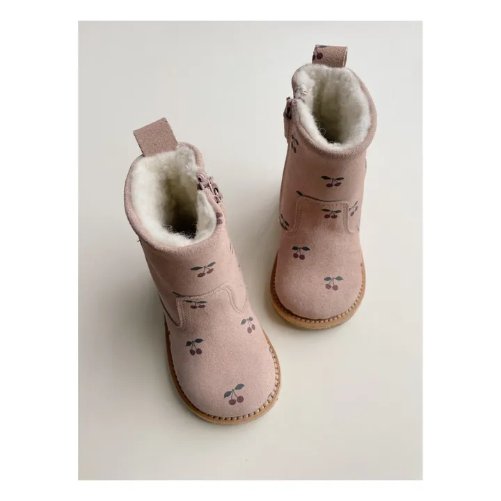 Konges Sløjd Boots Fourées Pippi Pull | Rose pâle