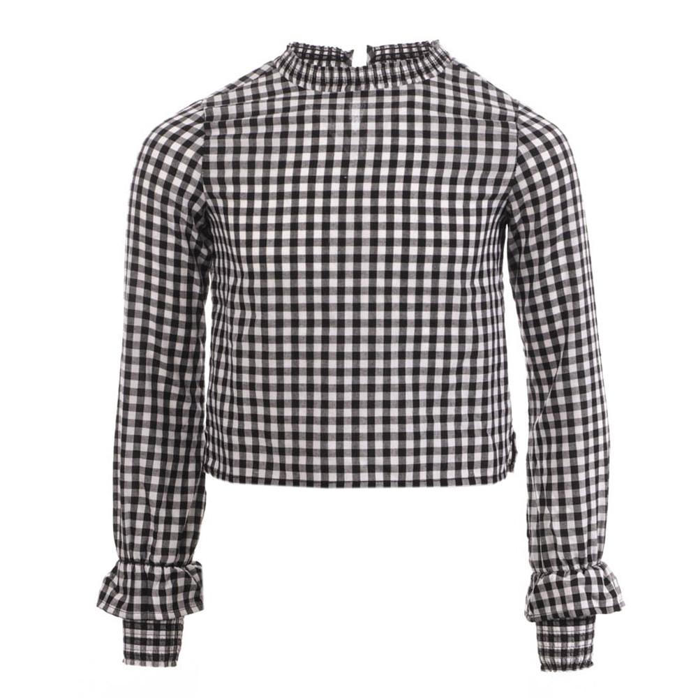 Teddy Smith Blouse à carreaux Noir/Blanc Fille Teddy Smith Tavie